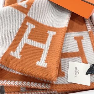 Hermes Avalon Blanket NWT